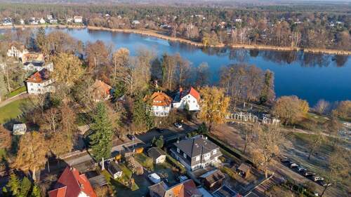 Blick von oben auf das Objekt - Grundstück zum Kaufen in Falkensee