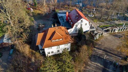 Blick von oben auf das Objekt - 