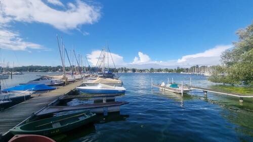 Bootshafen am Grundstück - 