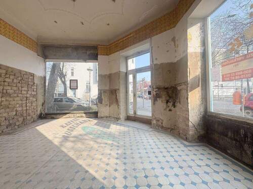 Verkaufsraum - TOLLER, BARRIEREFREIER, GUT GESCHNITTENE SEHR HELLE EG GEWERBEEINHEITLADEN IN TOLLER RUHIGER KIEZLAGE