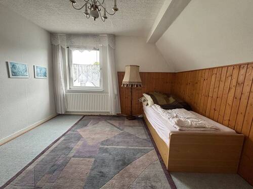 Teilansicht vom Schlafzimmer - 