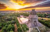 Leipzigs Monument im Weitblick - 