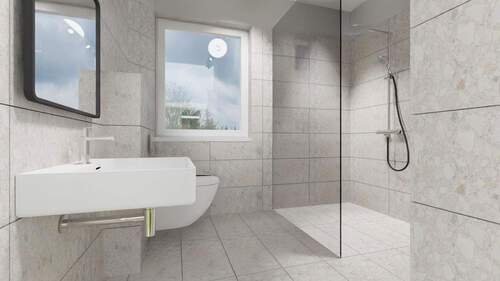 Bad - Etagenwohnung mit 88,00 m&sup2; in Weißenburg zur Miete