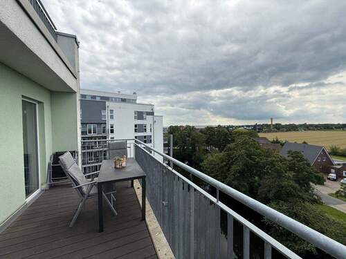 Süd-Balkon mit Wasserblick - Etagenwohnung mit 78,00 m&sup2; in Wangerland zum Kaufen