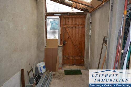 überdachter Gartenzugng - 