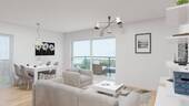 Wohnen/Essen - 5% AfA! Hochparterre-Wohnung mit 3 Zimmern in exklusiver Lage in Stuttgart-Degerloch