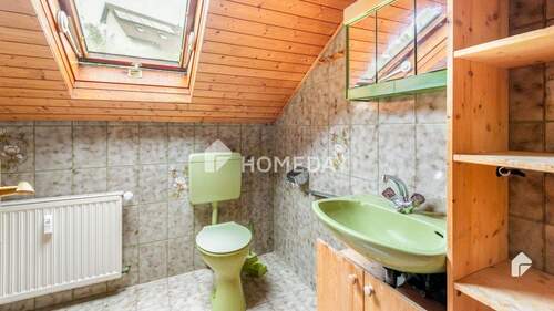 Badezimmer 1 - Etagenwohnung mit 58,00 m² in Neckargemünd - Dilsberg zum Kaufen