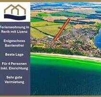 Erdgeschosswohnung genehmigt barrierefrei im malerischen Rerik zur Eigennutzung und Ferienvermietung