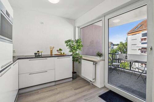 Küche - Etagenwohnung mit 64,50 m² in Homburg zum Kaufen