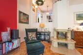 Kamin im Wohnzimmer - 