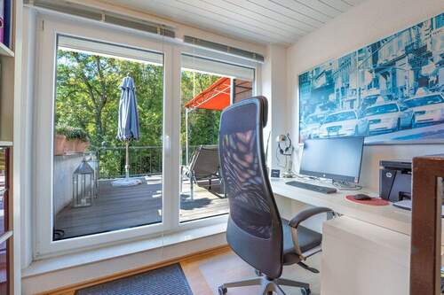 Arbeitsnische vor Dachterrasse - 