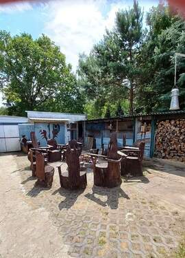 Sitzgruppe an feuerstelle - 