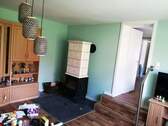 Wohnzimmer Bungalow1 mit Kamin - 
