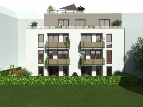 Ansichten Süden 1.jpg - 19 ETW - AfA von 5 % - 6350-6500€m² Whg. 3, Gleißhammer, St. Peter