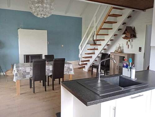 Offener Wohnbereich - 5 Zimmer Einfamilienhaus zum Kaufen in Friedrichskoog