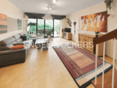 Wohnzimmer mit Zugang in den Wintergarten - 4 Zimmer Einfamilienhaus in Mettmann
