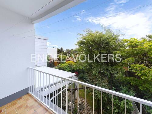 Ausblick vom Balkon - 