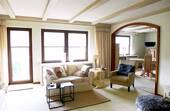 Wohnzimmer/Esszimmer - IHR NEUES ZUHAUSE AUF SYLT ! End-Wohnung mit WEST-LOGGIA und Blick auf die Skyline von W´ld !