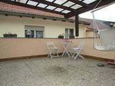 Gemeinschafts-Terrasse - 3-Zi.-Wohnung - Erstbezug nach Sanierung