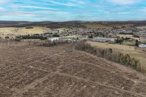 Luftaufnahme - 6,2 ha Forstliegenschaft - weitgehend gerodet