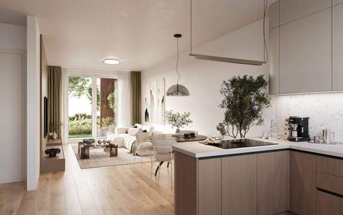 Innenvisualisierung - 3 Zimmer Etagenwohnung zum Kaufen in Sontheim an der Brenz