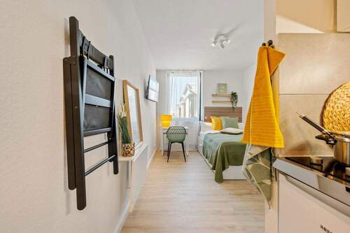 Blick in den Raum - 1 Zimmer Etagenwohnung zur Miete in Mainz