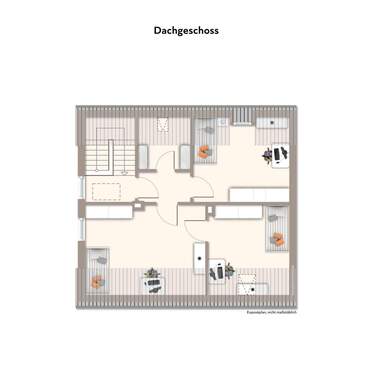 Exposeplan-Dachgeschoss - 