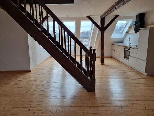 Blick zum Dachliegefenster - 3 Zimmer Etagenwohnung in Bischofswerda