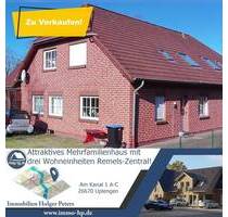 Attraktives Mehrfamilienhaus mit drei Wohneinheiten in zentraler Lage von Remels! - Uplengen