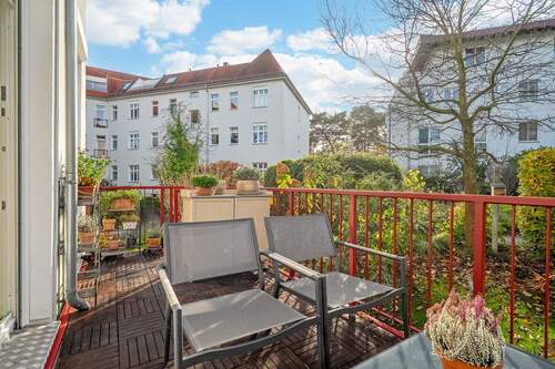 Terrasse - Etagenwohnung mit 105,50 m² in Berlin zum Kaufen
