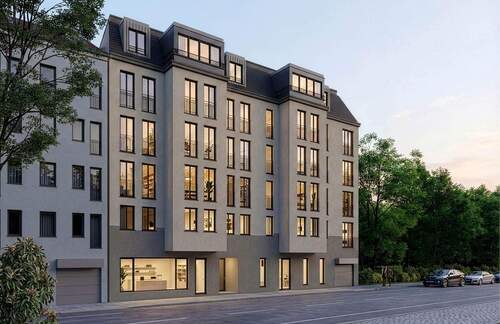 Hausansicht - 3 Zimmer Etagenwohnung in Leipzig