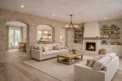 virtuell gestaltet und möbliert - 