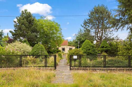Blick auf das Grundstück - Idyllisches Grundstück in naturnaher und ruhiger Lage - nur 35 Minuten bis Berlin-Mitte