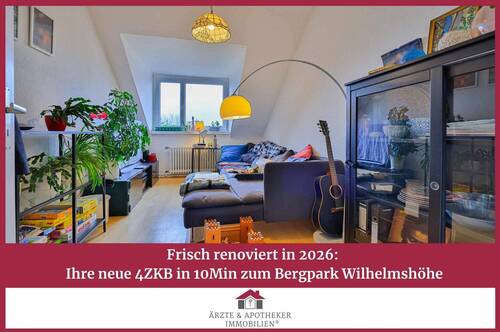 Wohnung - Gemütliche 4ZKB-Wohnung im beliebten Stadtteil Kirchditmold
