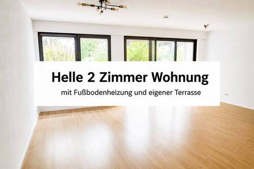 Wohnung - Ihr neues Zuhause - 63qm mit Fußbodenheizung und eigener Terrasse