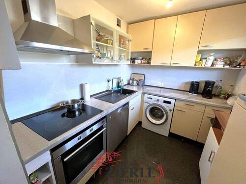 1- Küche - Schöne renovierte 3-Zimmer-Wohnung mit einer fantastischen Aussicht ins Grüne!