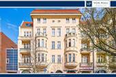 Titelbild - Stilvolle Altbauwohnung in bester Lage von Pankow - drei Zimmer und zwei Balkone