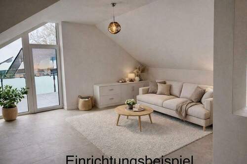 Bild 1 - Erstbezug 2026: 114 m² DG-Wohnung mit eigenem Eingang, großem Balkon, Garage & Stellplatz