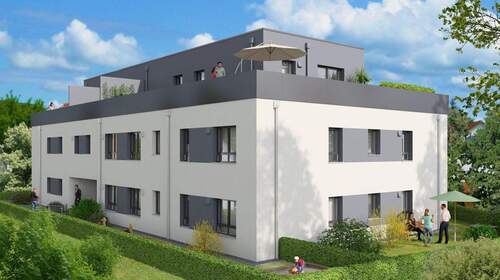 Ansicht Nord - 3 Zimmer Etagenwohnung zur Miete in Nürnberg