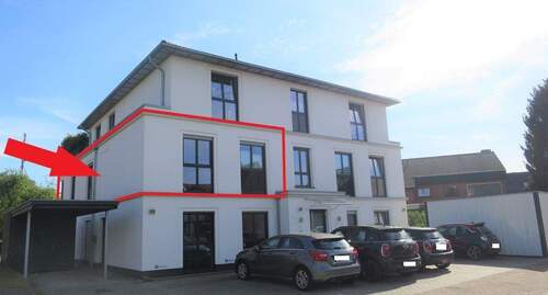 Kiesbergstr. 160.jpg - Lingen- Darme: Moderne 3-Zi. Whg. 92 m² Wfl., EBK, 2 PKW-Stellplätze, Badewanne, Süd-West Balkon zum 01.05.2026