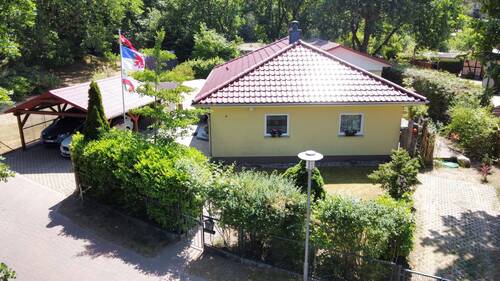 Frontseite - Bungalow mit 124,00 m&sup2; in Fuhlendorf zum Kaufen