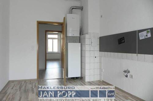 Küche-Diele-SZ - 4 Zimmer Etagenwohnung in Greiz