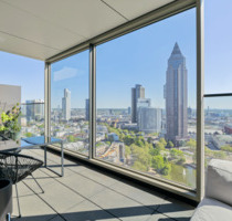 Ihr neuer Logenplatz in den Wolken - Towerlife - Möblierte 3 Zimmer Wohnung mit Skyline Blick - Frankfurt am Main Westend-Süd
