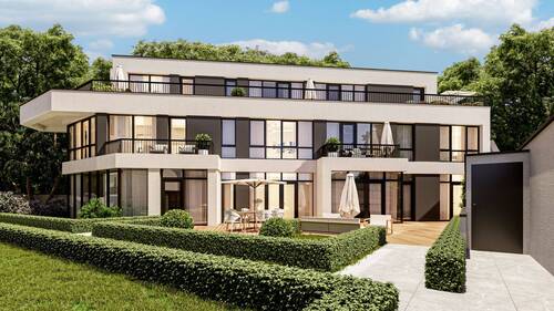 Townhäuser im Innenhof - Etagenwohnung mit 113,00 m&sup2; in Düsseldorf zum Kaufen