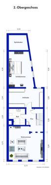 2. Obergeschoss - 