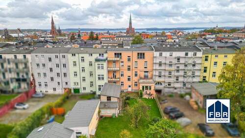 Rückseite - 2 Zimmer Etagenwohnung zum Kaufen in Schwerin