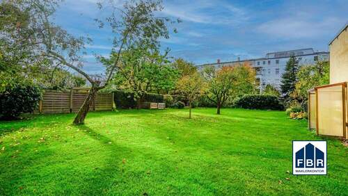 Gartenansicht - Etagenwohnung mit 62,90 m² in Schwerin zum Kaufen