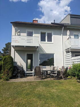 Gartenseite des Hauses,Terasse - 