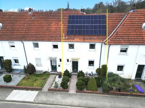 Außenansicht - Ein kleines Haus mit großem Gefühl - charmantes Reihenmittelhaus in ruhiger, stadtnaher Lage von Rheine