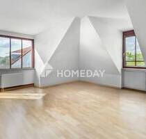 Lichtdurchflutete Dachgeschosswohnung mit Balkon und Tiefgaragenstellplatz in grüner & ruhiger Lage - Dresden Leubnitz-Neuostra